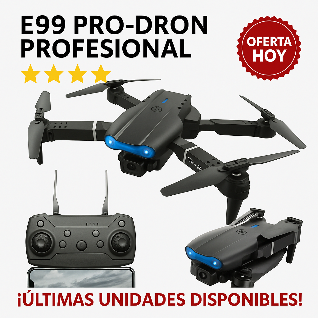 ✈DRONE E99 PRO - El limite es el cielo